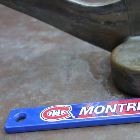 Montreal Canadiens Sherwood Made in U.S.A. Mini Plastic Hockey Stick - Picture 3 of 12